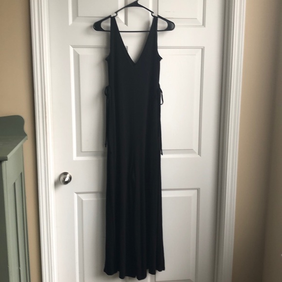 Black Anthro Jumpsuit - Picture 4 of 8